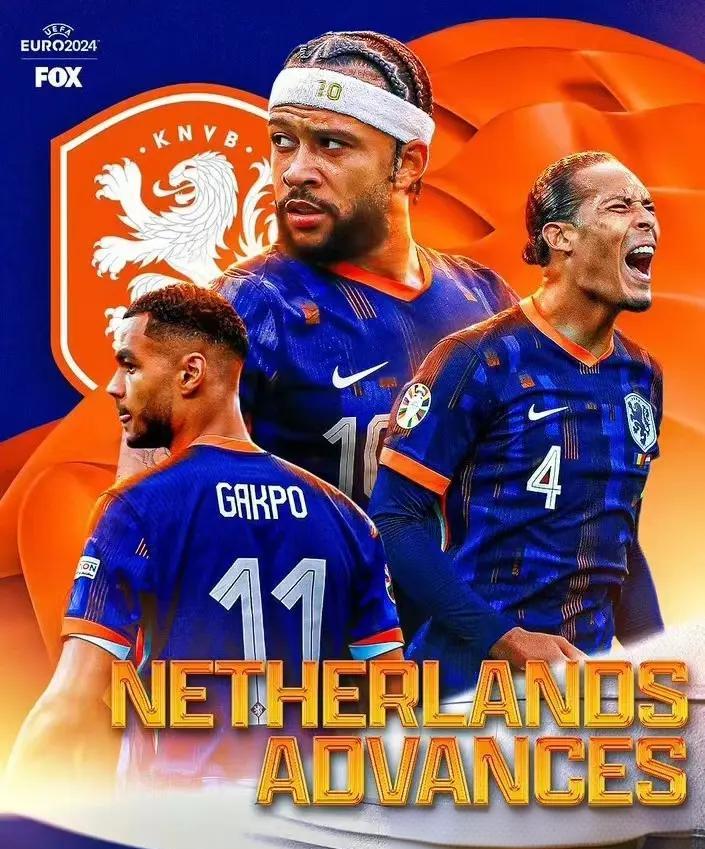 荷兰击败比利时，晋级四强